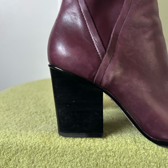 Donald J. Pliner Plum Ankle Boots - Picture 7 of 11